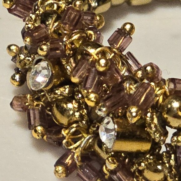 Handmade Toddler Size Seed Beaded Bracelet 22 - Picture 2 of 2